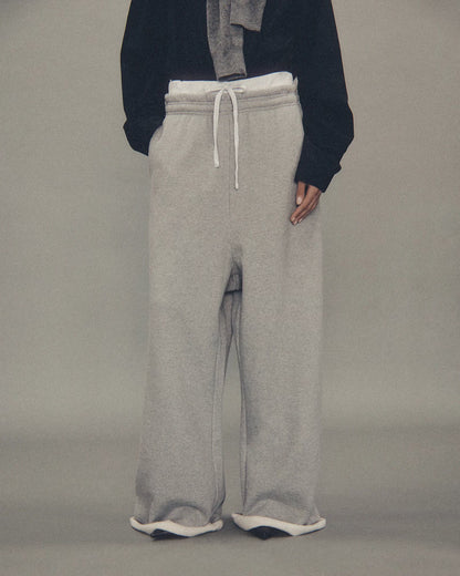 ENTIRE STUDIOS FULL SWEATPANT_GREY MARLE