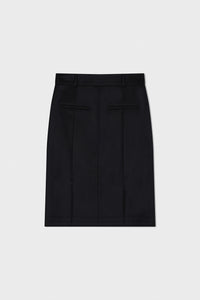 LOW CLASSIC CLASSIC H-LINE SKIRT_BLACK