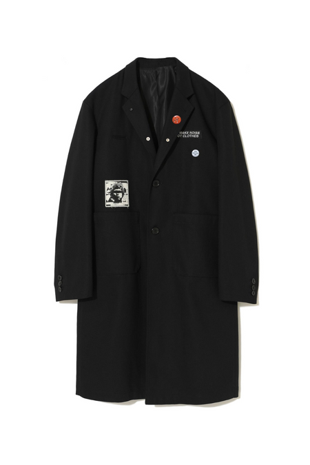 UNDERCOVER SINGLE BREASTED COAT UP2E4301