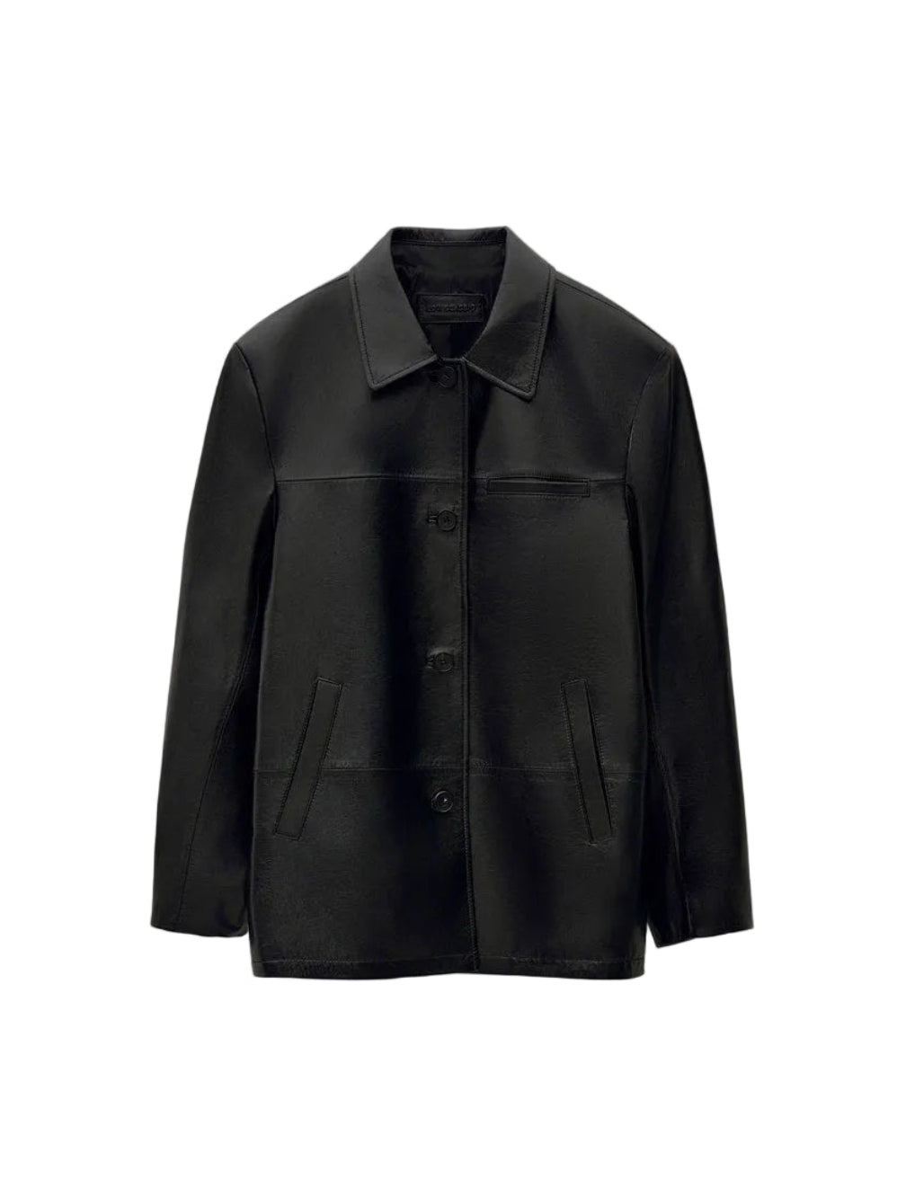 LOW CLASSIC REAL LEATHER JACKET_BLACK