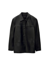 LOW CLASSIC REAL LEATHER JACKET_BLACK
