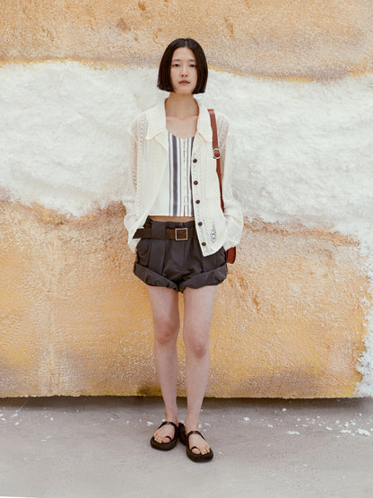 LOW CLASSIC LACE JACKET_IVORY