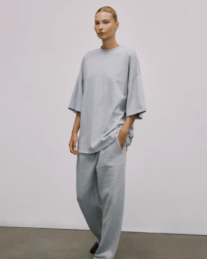 ENTIRE STUDIOS HEAVY BOXY TEE_GREY MARLE