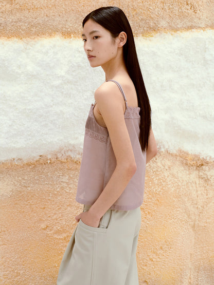 LOW CLASSIC DOUBLE WAIST TROUSERS_BEIGE