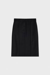 LOW CLASSIC CLASSIC H-LINE SKIRT_BLACK