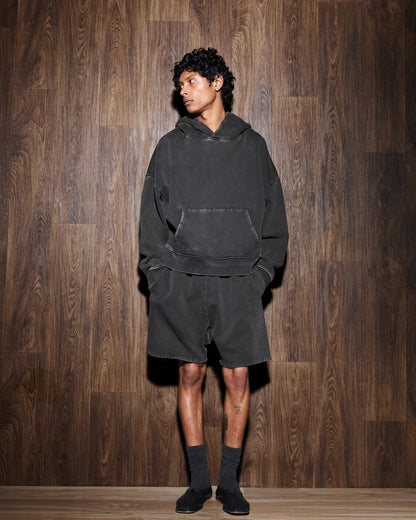 ENTIRE STUDIOS HEAVY HOOD_WASHED BLACK