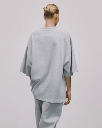 ENTIRE STUDIOS HEAVY BOXY TEE_GREY MARLE