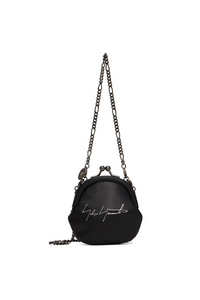 YOHJI YAMAMOTO DISCORD CLASP COIN POUCH _BLACK