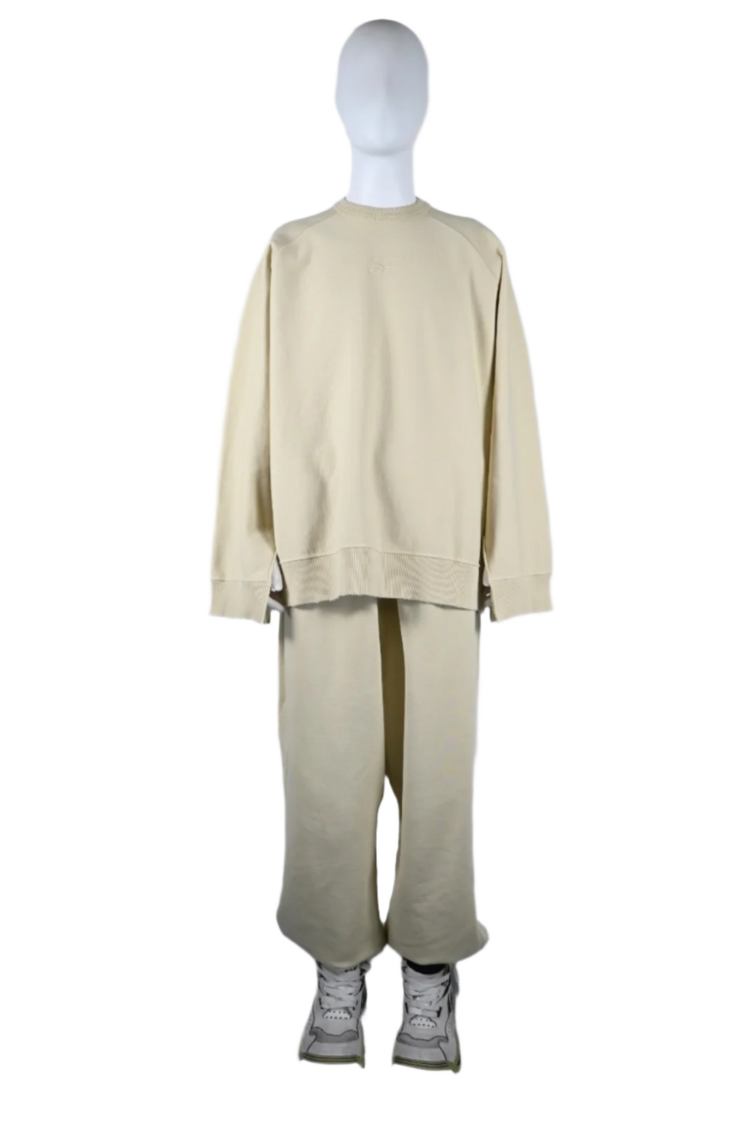 HED MAYNER X REEBOK OVERSIZED CREWNECK_WASHED SAND