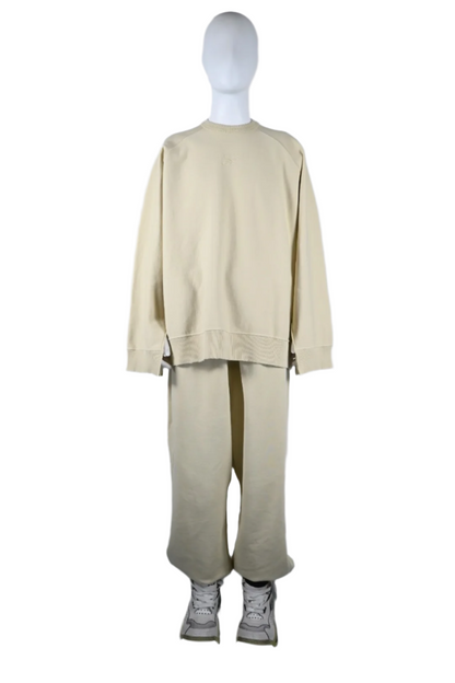 HED MAYNER X REEBOK OVERSIZED CREWNECK_WASHED SAND