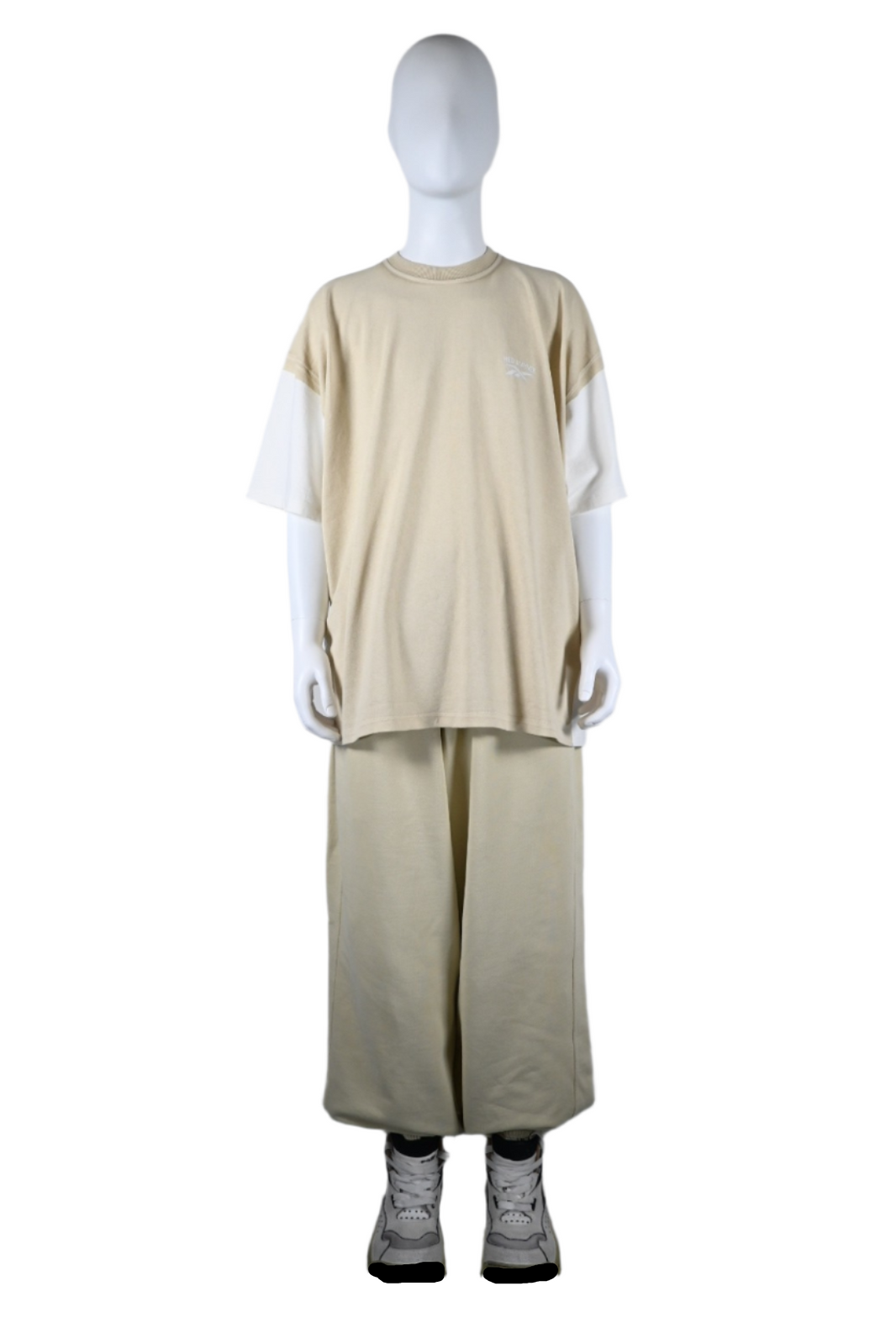 HED MAYNER X REEBOK OVERSIZED T-SHIRT_WASHED SAND