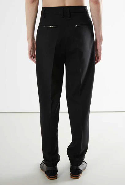 Hed Mayner Stirrup Trousers Black