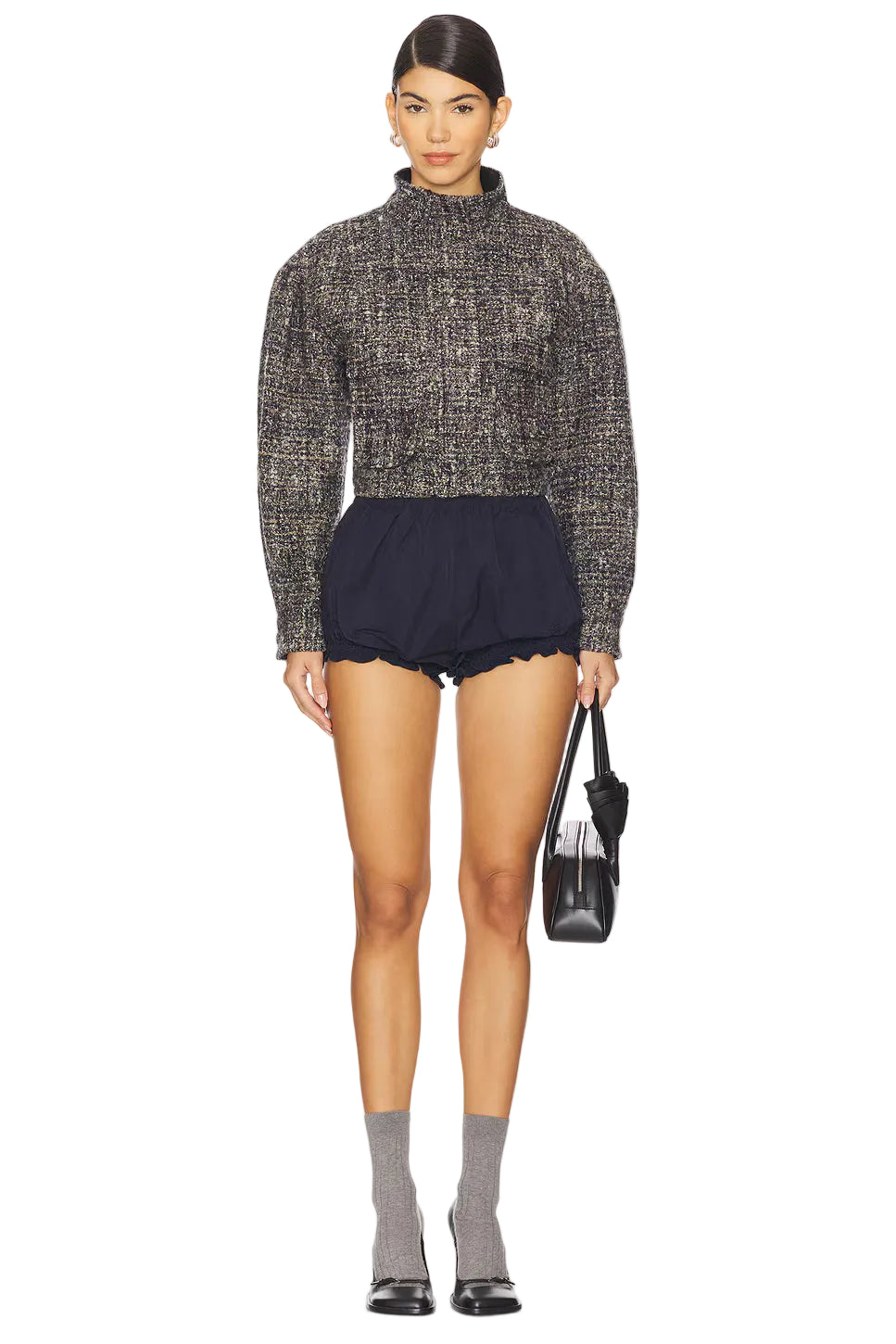 3D POCKET WIDE SLEEVE JACKET