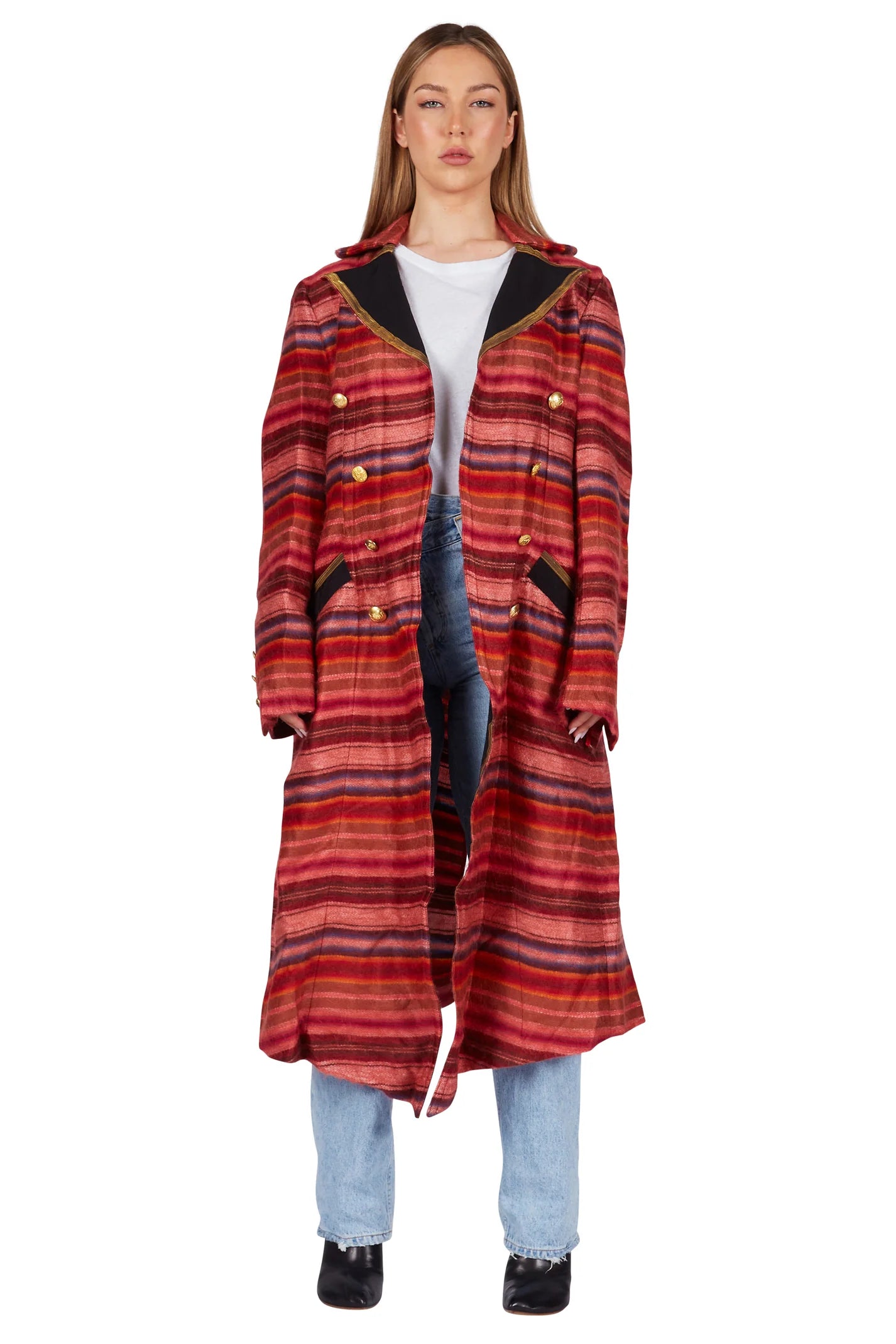 Greg Lauren Revolutionary Coat Red