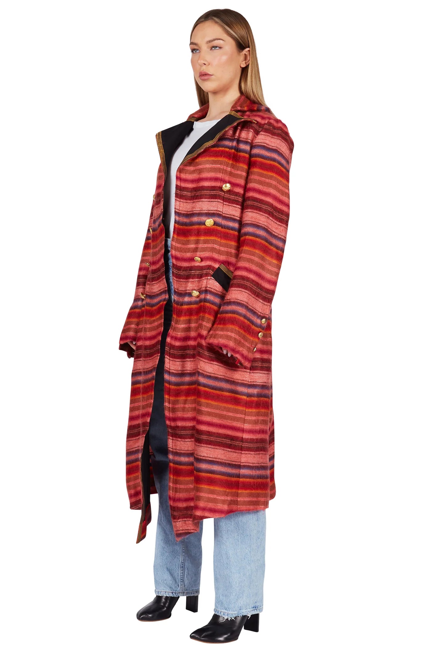 Greg Lauren Revolutionary Coat Red