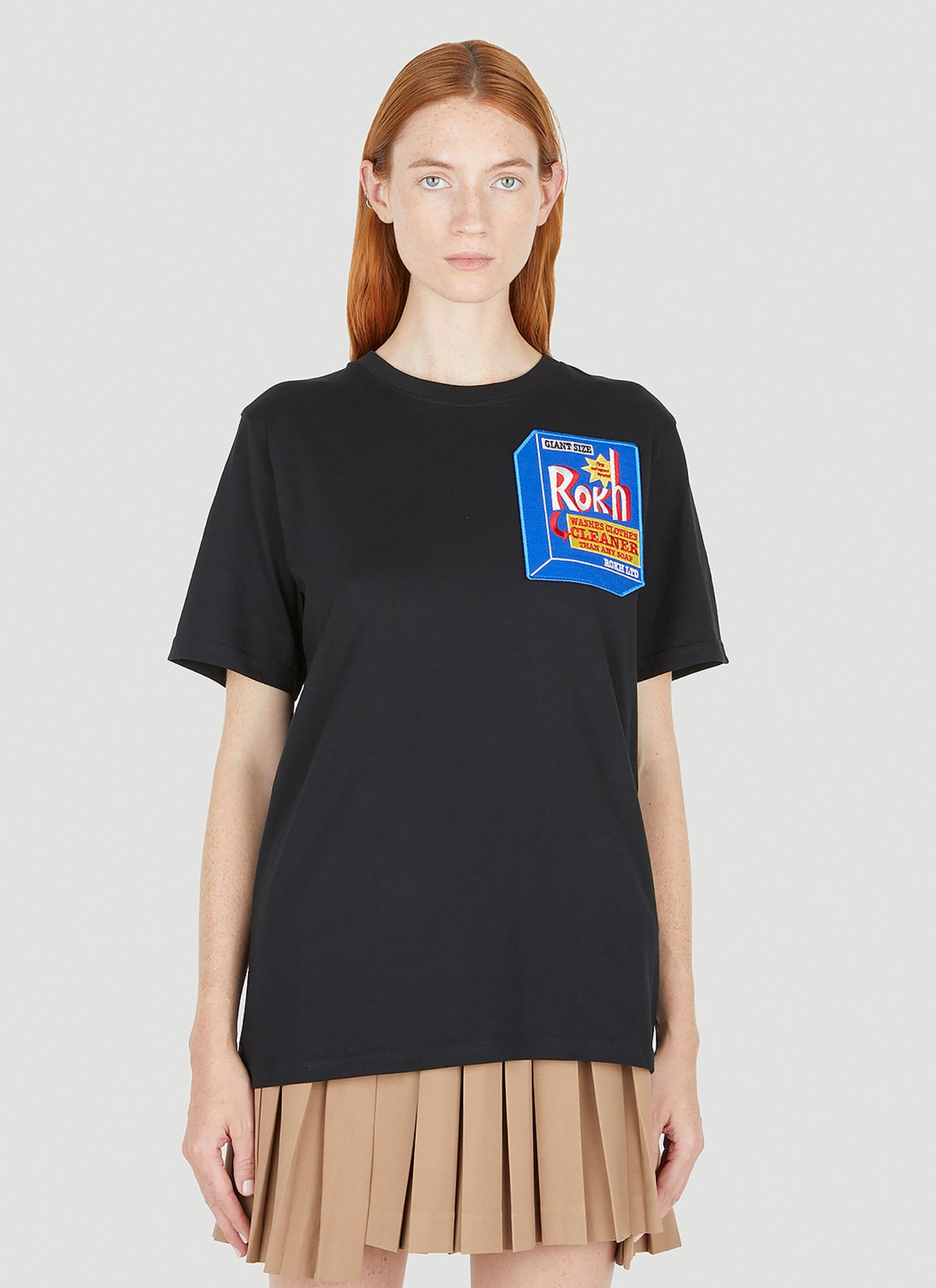 Rokh CT ROKH DETERGENT T-SHIRT Black