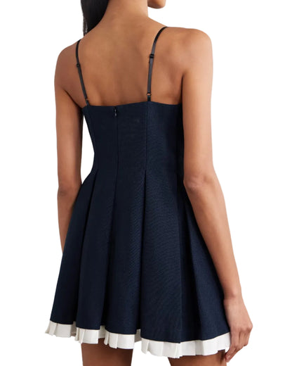 PLEATED CAMISOLE DRESS