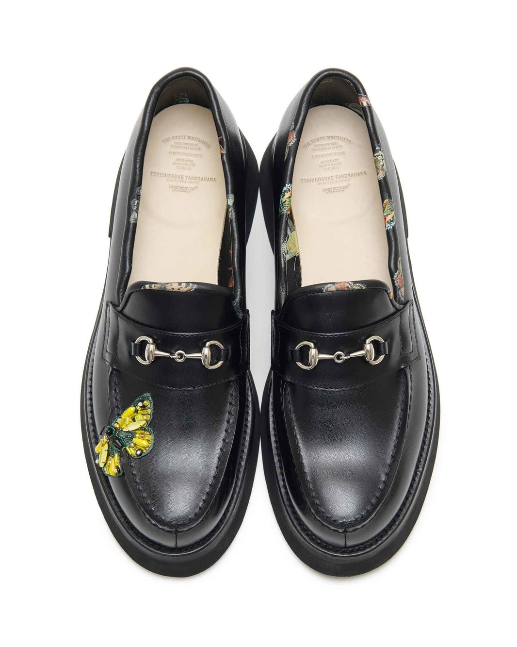 BUT BEAUTIFUL SHOES BEADED BUTTERFLY LOAFERS