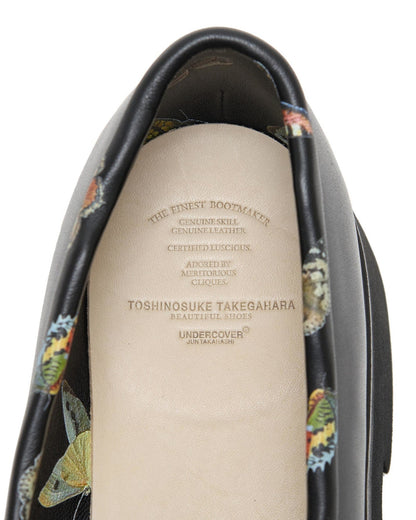 BUT BEAUTIFUL SHOES BEADED BUTTERFLY LOAFERS