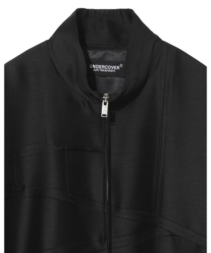 UNDERCOVER WOOL-SILK BLOUSON UC2E4215