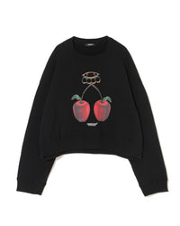 CHERRY PRINTED SWEATSHIRT UC2E8802-5