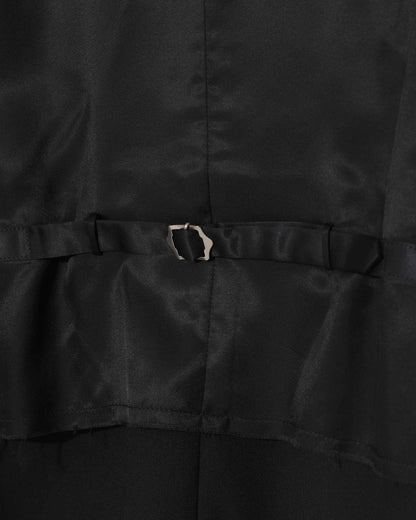 UNDERCOVER SATIN PANEL HYBRID BLAZER JACKET_BLACK UP1F1101