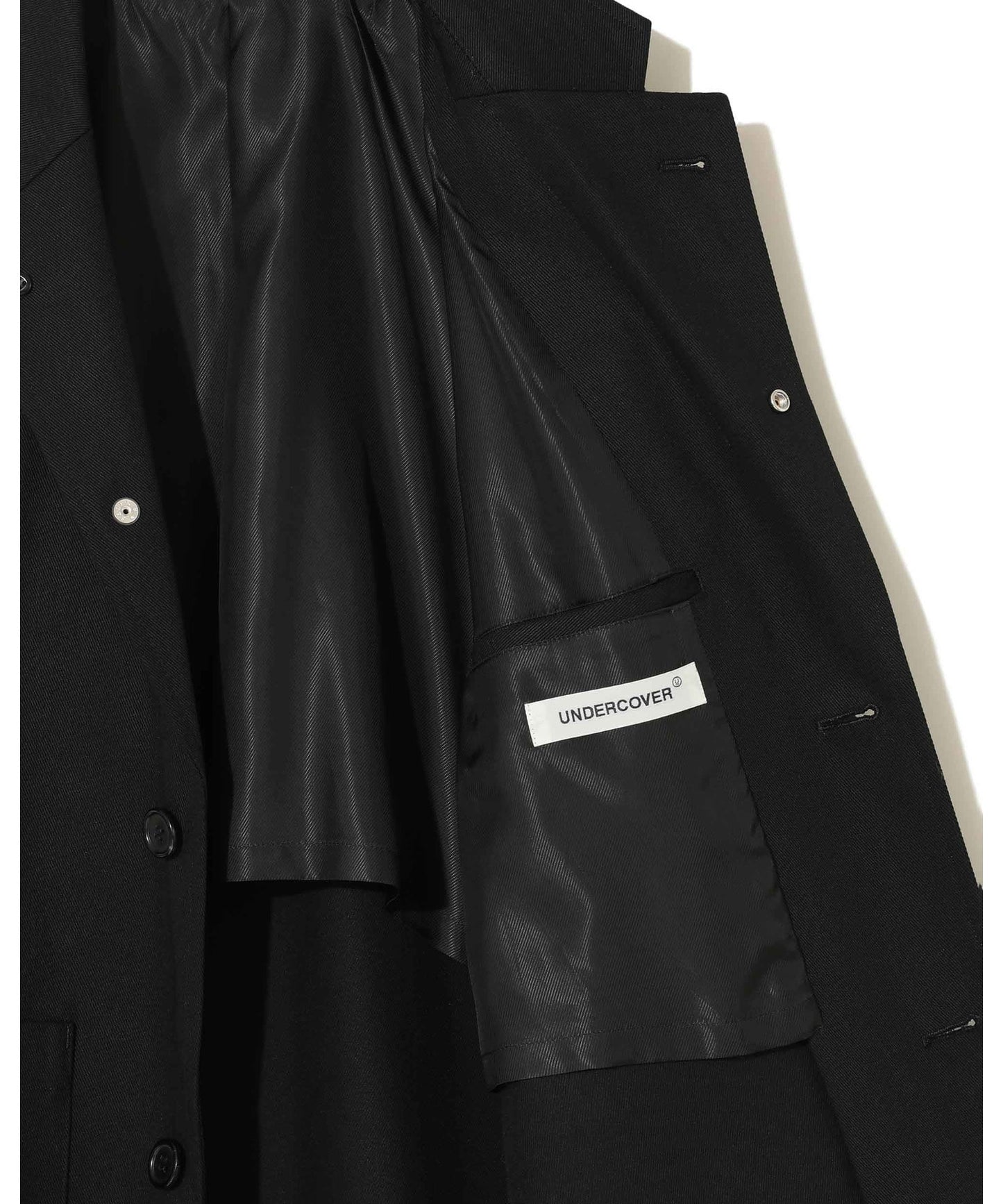 UNDERCOVER SINGLE BREASTED COAT UP2E4301